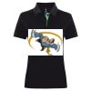 Best Selling Women's contrast polo Thumbnail
