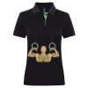 Best Selling Women's contrast polo Thumbnail
