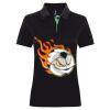 Best Selling Women's contrast polo Thumbnail