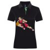 Best Selling Women's contrast polo Thumbnail