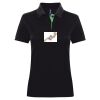 Best Selling Women's contrast polo Thumbnail