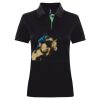 Best Selling Women's contrast polo Thumbnail