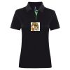 Best Selling Women's contrast polo Thumbnail