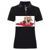 Best Selling Women's contrast polo Thumbnail