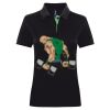 Best Selling Women's contrast polo Thumbnail