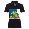 Best Selling Women's contrast polo Thumbnail
