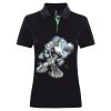 Best Selling Women's contrast polo Thumbnail