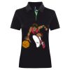 Best Selling Women's contrast polo Thumbnail