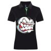 Best Selling Women's contrast polo Thumbnail