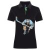 Best Selling Women's contrast polo Thumbnail