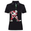 Best Selling Women's contrast polo Thumbnail
