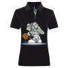 Best Selling Women's contrast polo Thumbnail