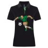 Best Selling Women's contrast polo Thumbnail