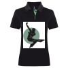 Best Selling Women's contrast polo Thumbnail