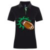 Best Selling Women's contrast polo Thumbnail