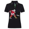Best Selling Women's contrast polo Thumbnail