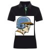 Best Selling Women's contrast polo Thumbnail