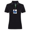 Best Selling Women's contrast polo Thumbnail