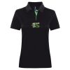Best Selling Women's contrast polo Thumbnail