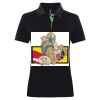 Best Selling Women's contrast polo Thumbnail