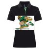 Best Selling Women's contrast polo Thumbnail