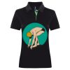 Best Selling Women's contrast polo Thumbnail