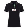Best Selling Women's contrast polo Thumbnail