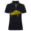Best Selling Women's contrast polo Thumbnail