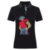 Best Selling Women's contrast polo Thumbnail