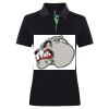 Best Selling Women's contrast polo Thumbnail