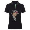 Best Selling Women's contrast polo Thumbnail