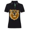 Best Selling Women's contrast polo Thumbnail