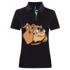 Best Selling Women's contrast polo Thumbnail
