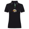 Best Selling Women's contrast polo Thumbnail