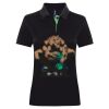 Best Selling Women's contrast polo Thumbnail