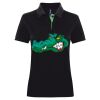 Best Selling Women's contrast polo Thumbnail