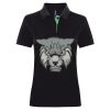 Best Selling Women's contrast polo Thumbnail