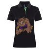 Best Selling Women's contrast polo Thumbnail