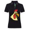 Best Selling Women's contrast polo Thumbnail