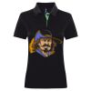 Best Selling Women's contrast polo Thumbnail