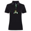 Best Selling Women's contrast polo Thumbnail