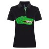 Best Selling Women's contrast polo Thumbnail