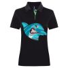 Best Selling Women's contrast polo Thumbnail