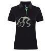 Best Selling Women's contrast polo Thumbnail