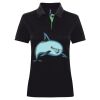 Best Selling Women's contrast polo Thumbnail