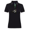 Best Selling Women's contrast polo Thumbnail
