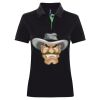 Best Selling Women's contrast polo Thumbnail