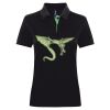 Best Selling Women's contrast polo Thumbnail