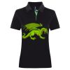 Best Selling Women's contrast polo Thumbnail
