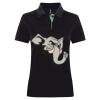 Best Selling Women's contrast polo Thumbnail